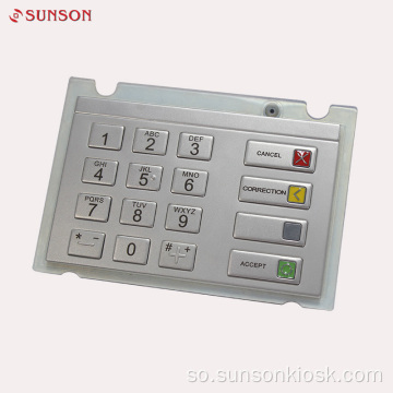 PCI V5 EPP-ga Shahaadaysan ee Kiosk Payment Unmanned